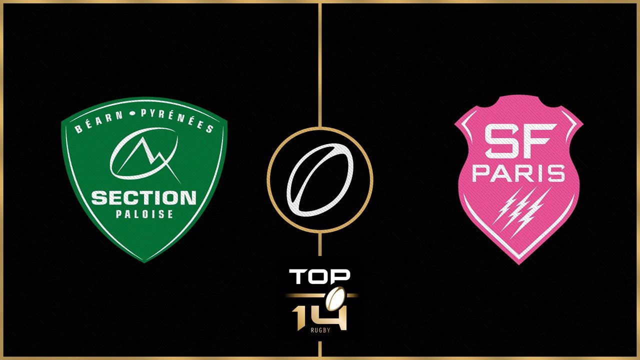 Section Paloise vs Stade Français Paris poster Section Paloise vs Stade Français Paris poster