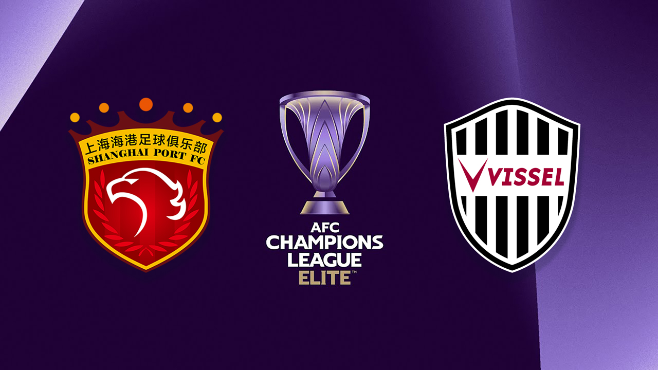 Shanghai Port vs Vissel Kobe poster Shanghai Port vs Vissel Kobe poster