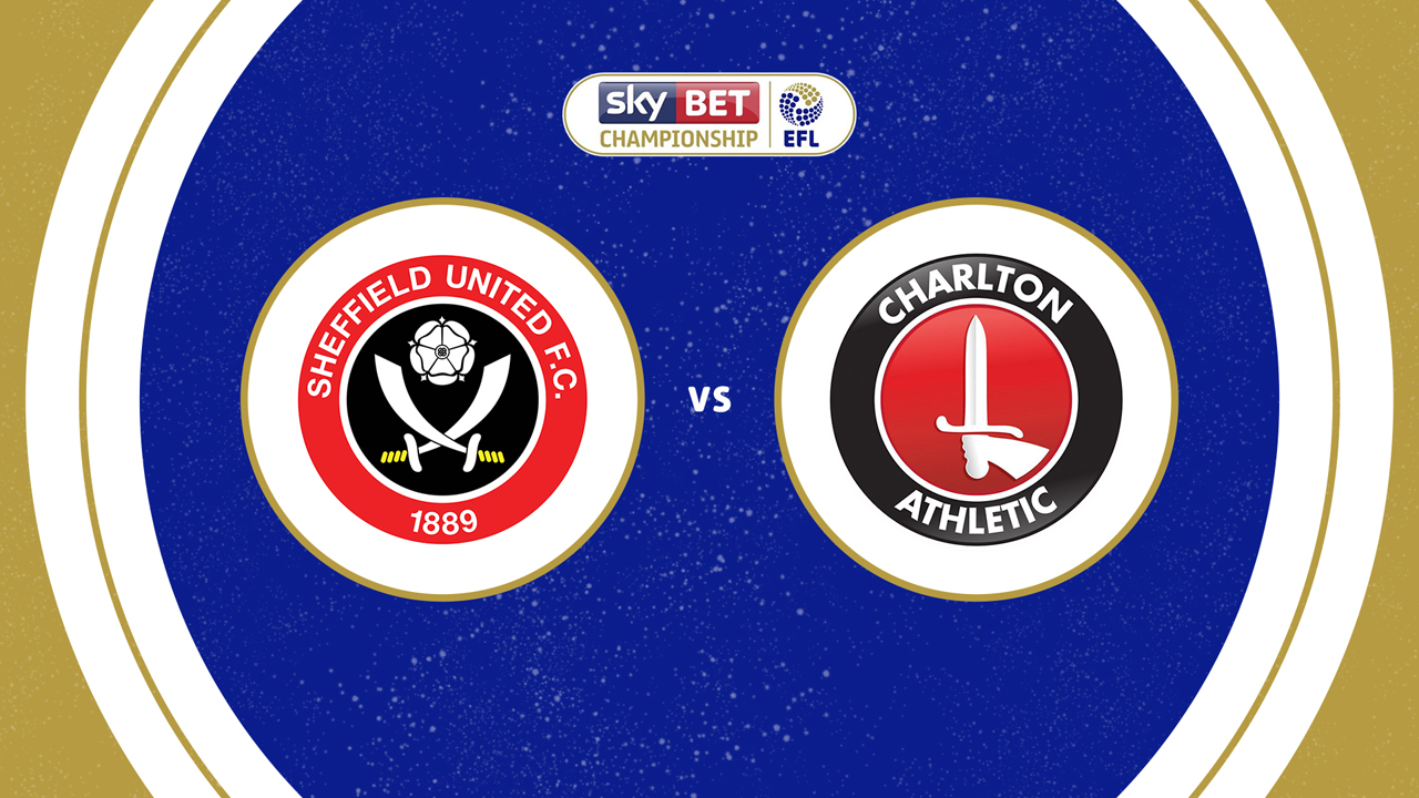 Sheffield United vs Charlton Athletic poster Sheffield United vs Charlton Athletic poster