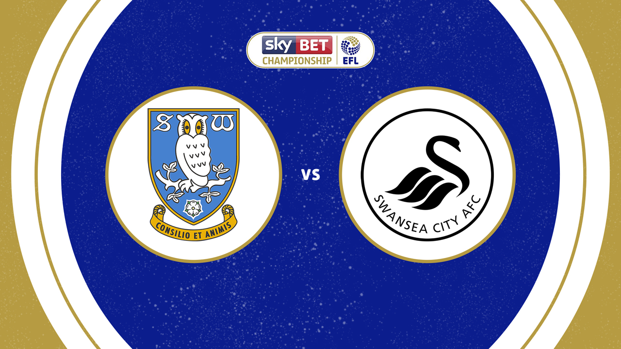 Sheffield Wednesday vs Swansea City poster Sheffield Wednesday vs Swansea City poster