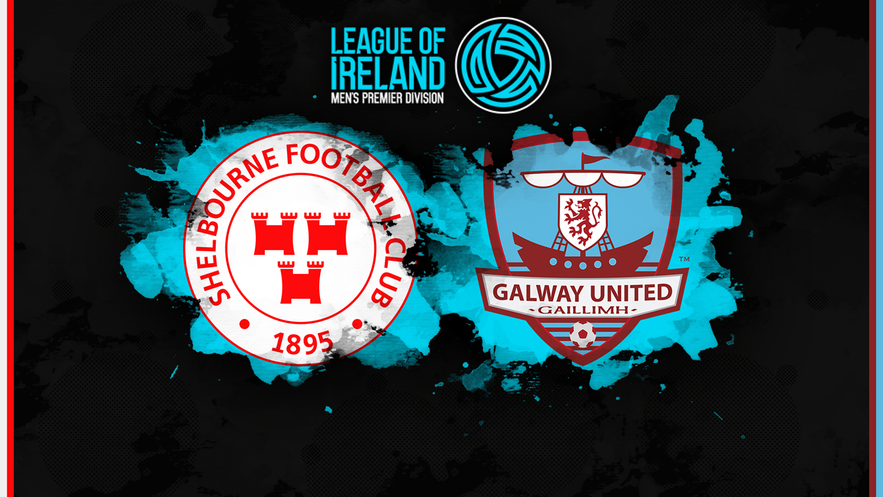 Shelbourne vs Galway United poster Shelbourne vs Galway United poster