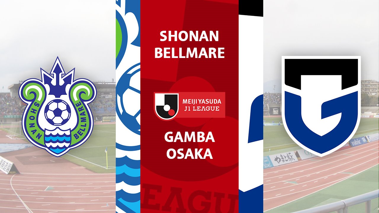 Shonan Bellmare vs Gamba Osaka poster Shonan Bellmare vs Gamba Osaka poster