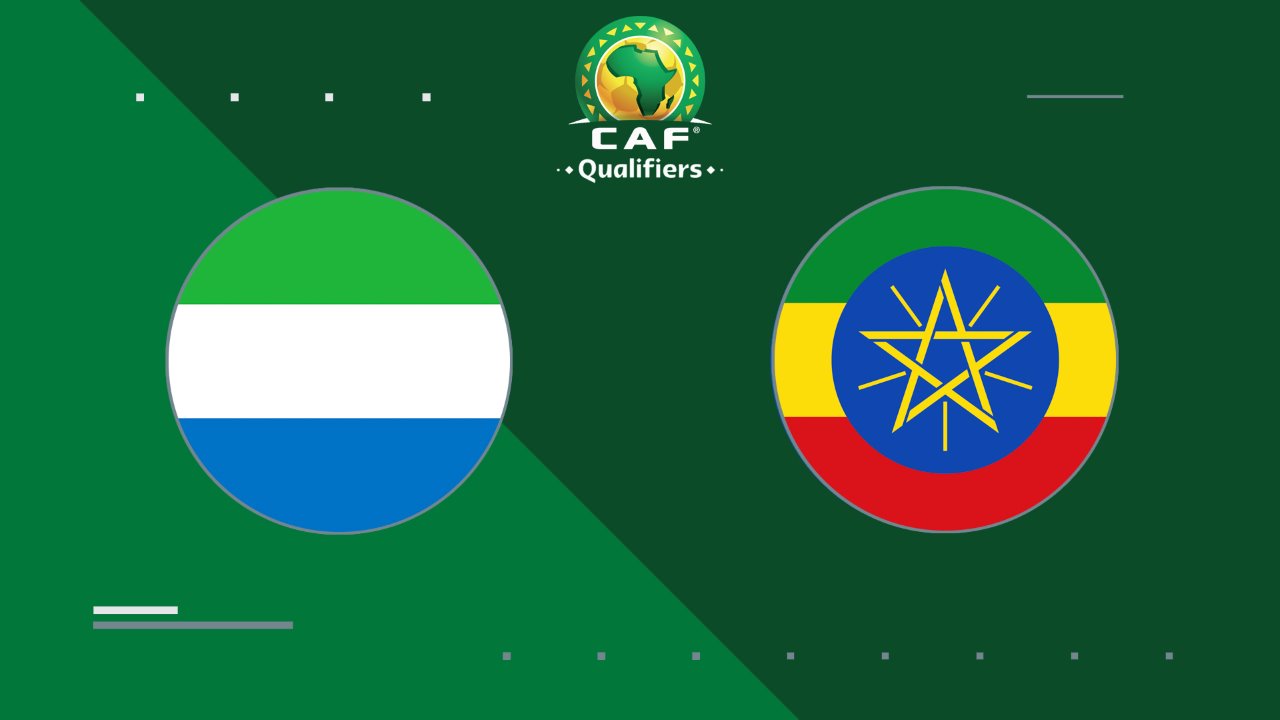 Sierra Leone vs Ethiopia poster Sierra Leone vs Ethiopia poster