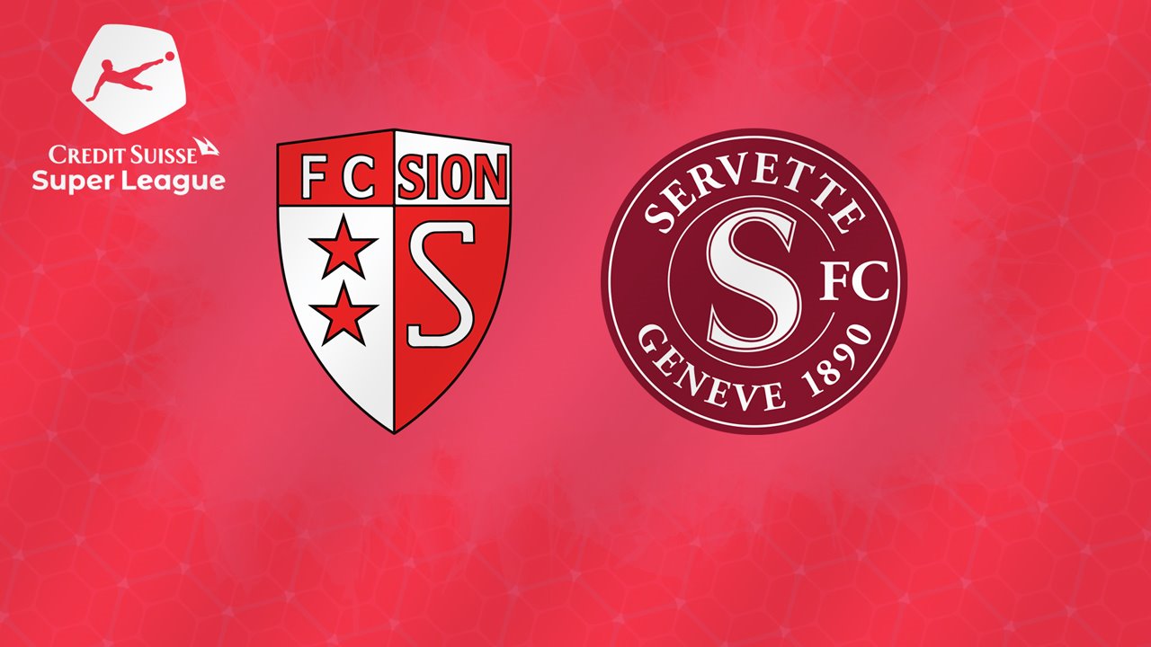 Sion vs Servette poster Sion vs Servette poster