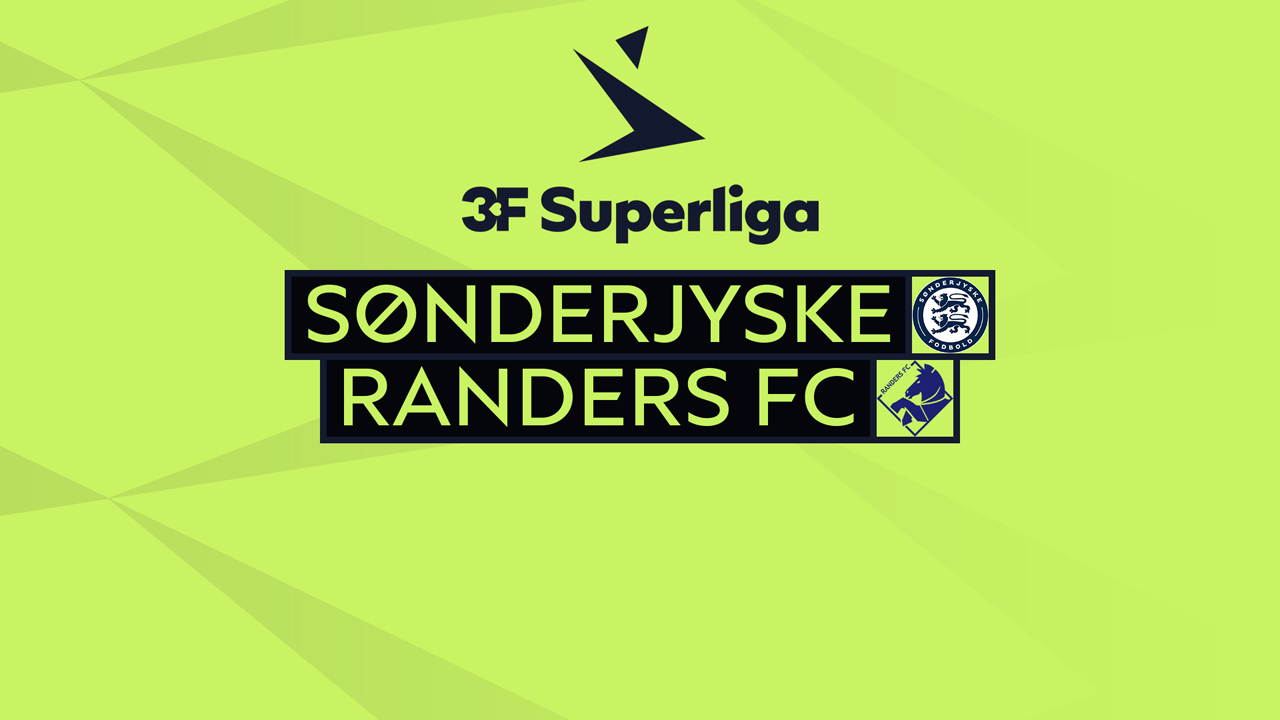 Sønderjyske vs Randers FC poster Sønderjyske vs Randers FC poster