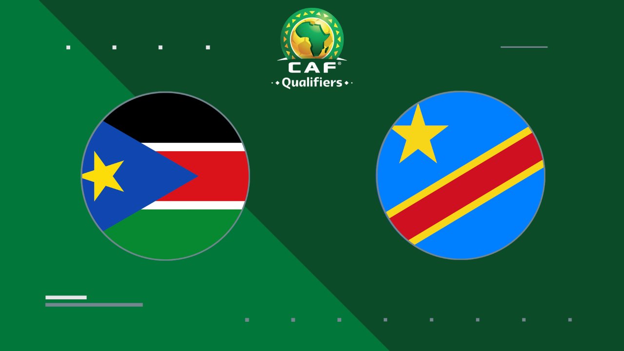 South Sudan vs DR Congo poster South Sudan vs DR Congo poster