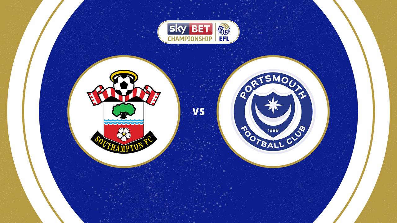 Southampton vs Portsmouth poster Southampton vs Portsmouth poster