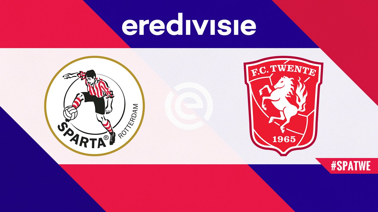 Sparta Rotterdam vs Twente poster Sparta Rotterdam vs Twente poster