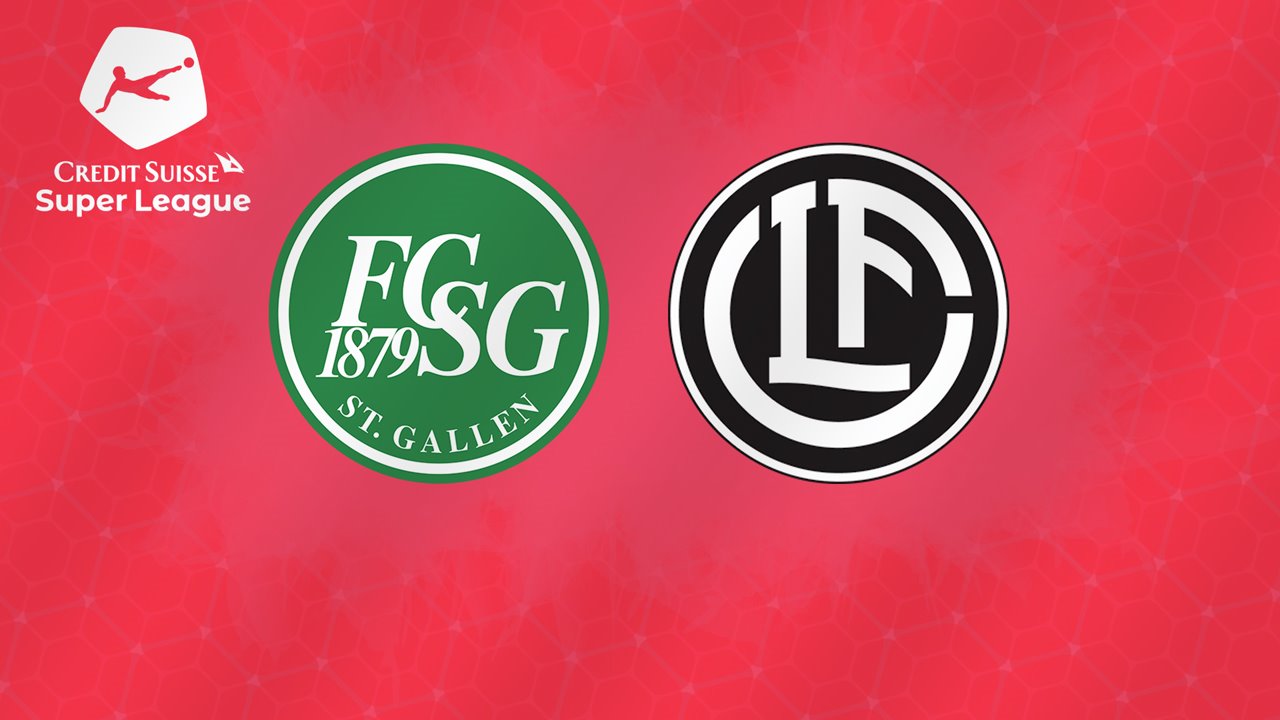 St. Gallen vs Lugano poster St. Gallen vs Lugano poster