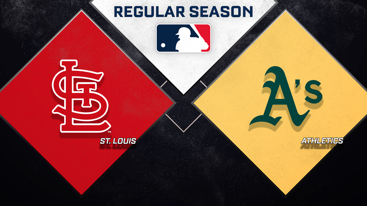 St. Louis Cardinals vs Athletics poster St. Louis Cardinals vs Athletics poster