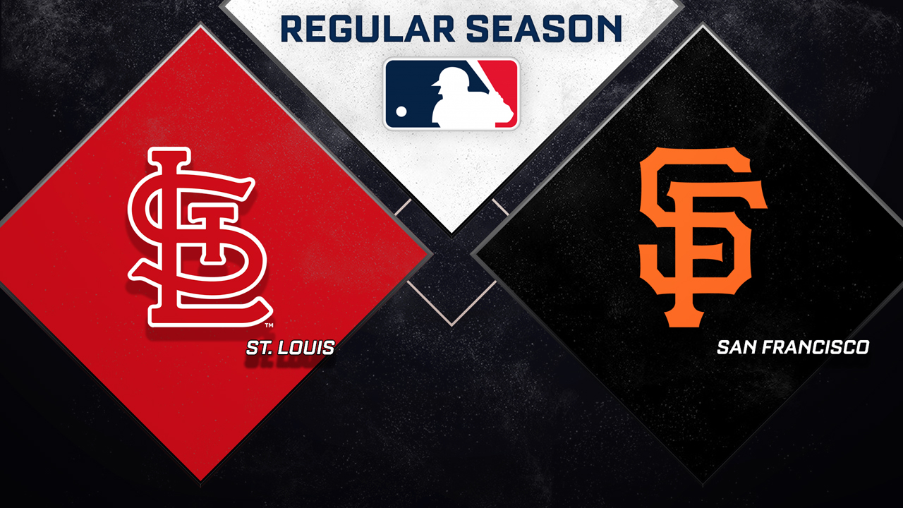 St. Louis Cardinals vs San Francisco Giants poster St. Louis Cardinals vs San Francisco Giants poster