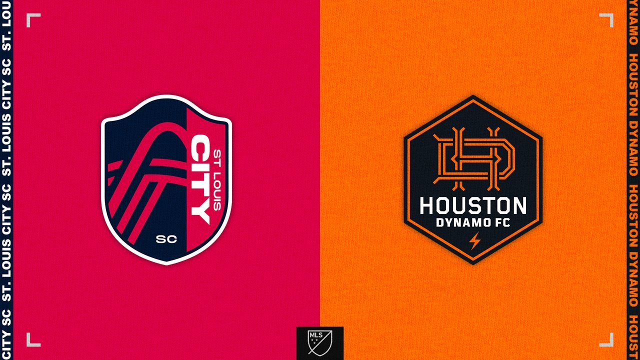St. Louis City SC vs Houston Dynamo poster St. Louis City SC vs Houston Dynamo poster
