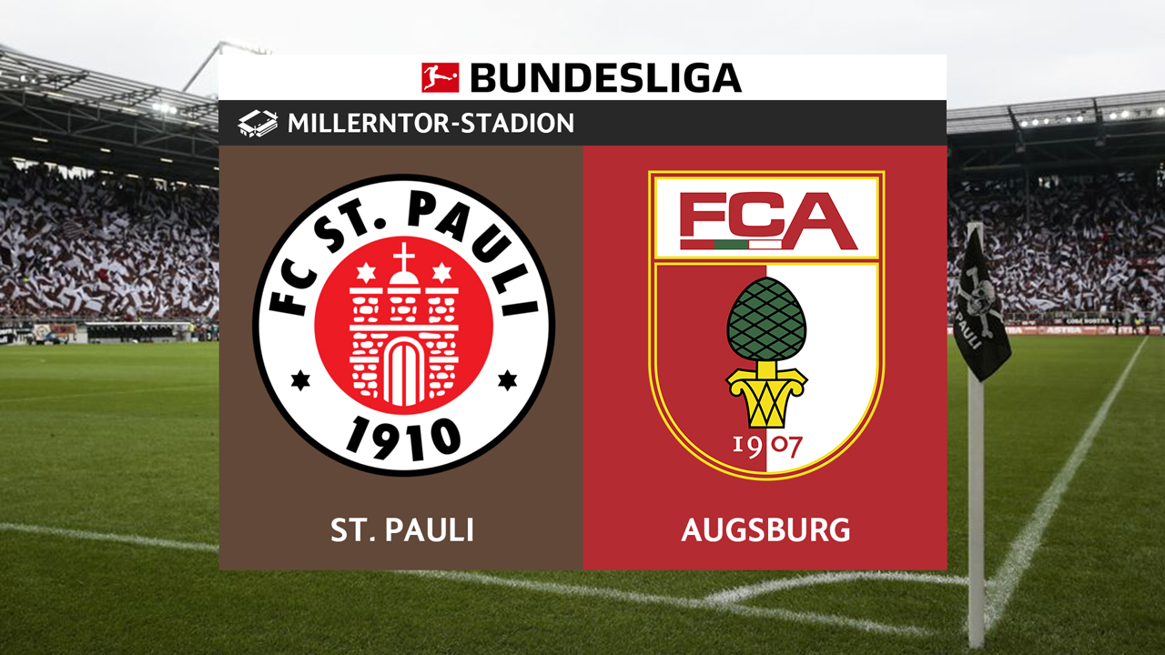 St Pauli vs FC Augsburg poster St Pauli vs FC Augsburg poster