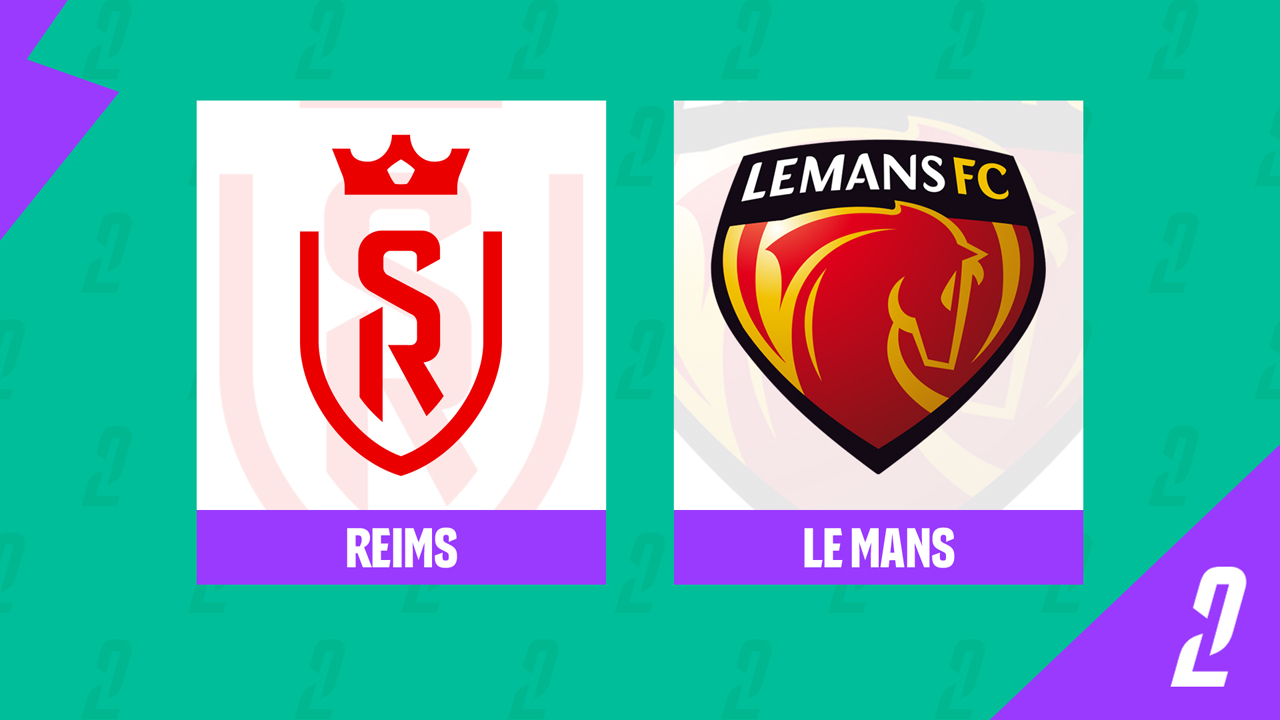 Stade de Reims vs Le Mans poster Stade de Reims vs Le Mans poster
