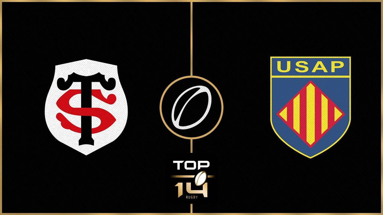 Stade Toulousain vs USA Perpignan poster Stade Toulousain vs USA Perpignan poster