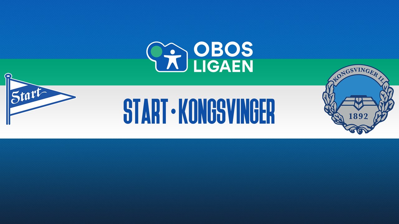 Start vs Kongsvinger poster Start vs Kongsvinger poster