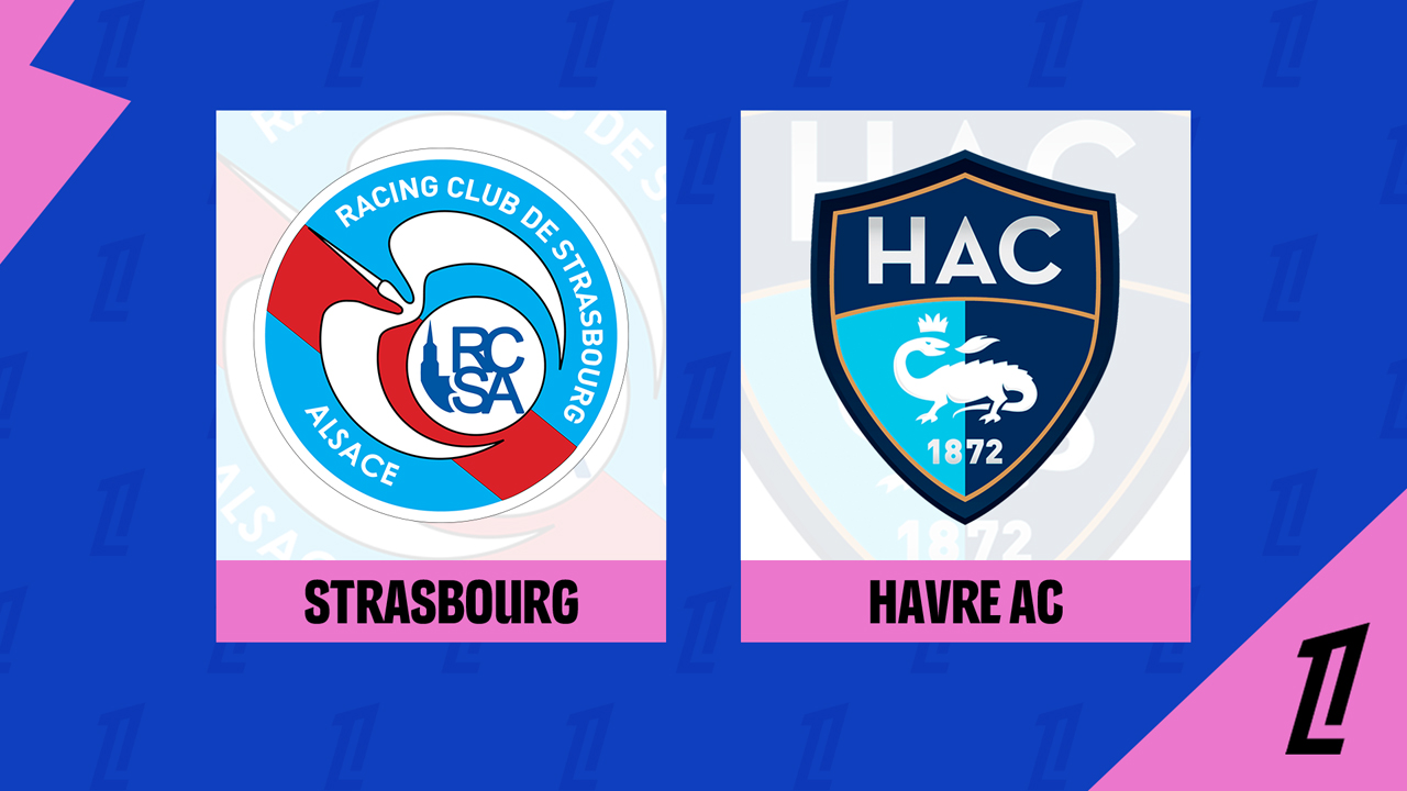 Strasbourg vs Le Havre poster Strasbourg vs Le Havre poster