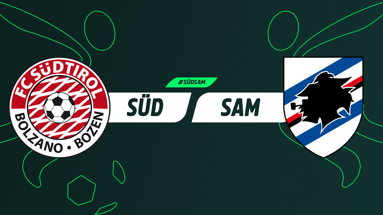 Südtirol vs Sampdoria poster Südtirol vs Sampdoria poster