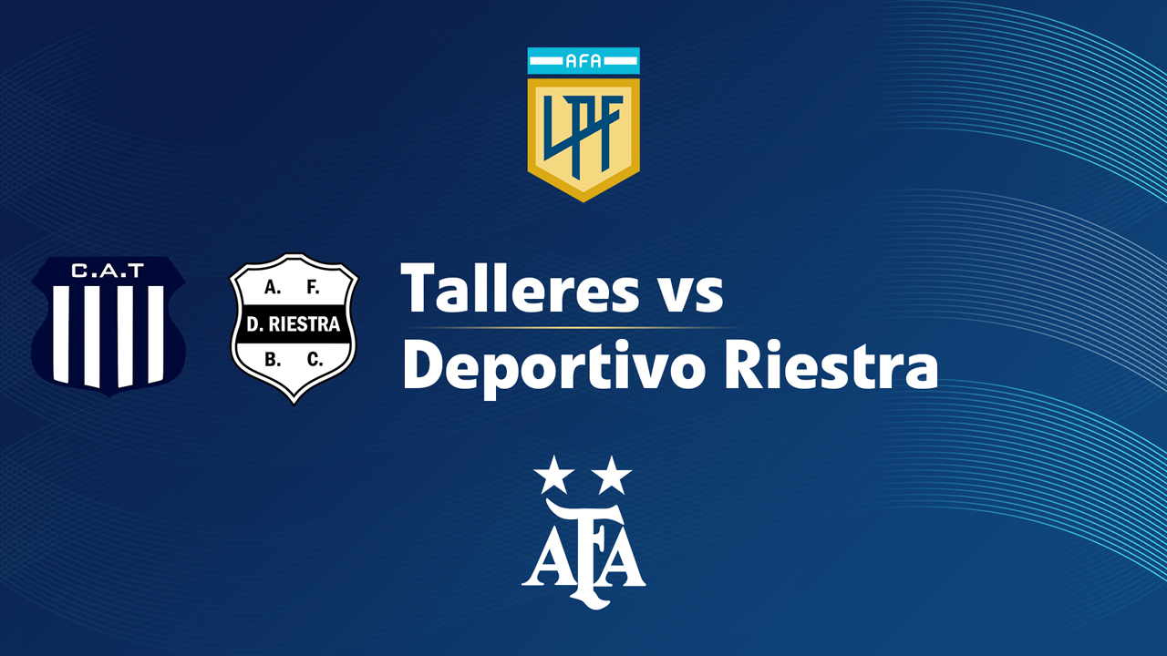 Talleres de Córdoba vs Deportivo Riestra poster Talleres de Córdoba vs Deportivo Riestra poster