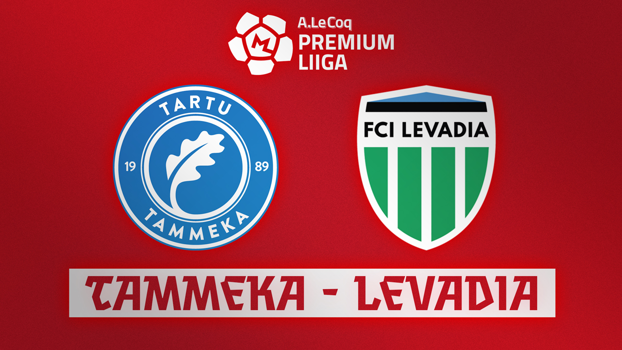 Tartu JK Tammeka vs Levadia Tallinn poster Tartu JK Tammeka vs Levadia Tallinn poster