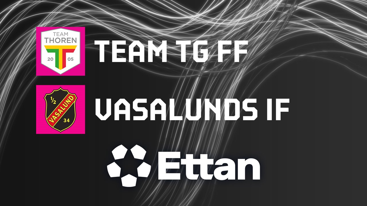 Team TG vs Vasalunds poster Team TG vs Vasalunds poster