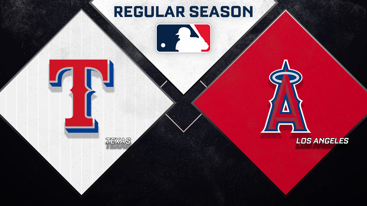 Texas Rangers vs Los Angeles Angels poster Texas Rangers vs Los Angeles Angels poster