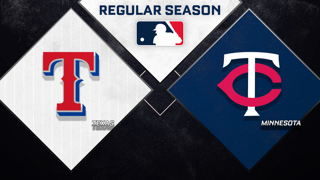 Texas Rangers vs Minnesota Twins poster Texas Rangers vs Minnesota Twins poster