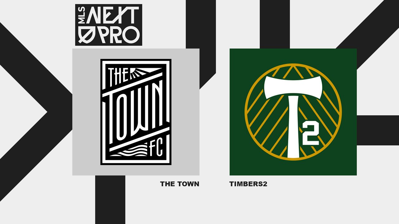 The Town FC vs Portland Timbers II poster The Town FC vs Portland Timbers II poster
