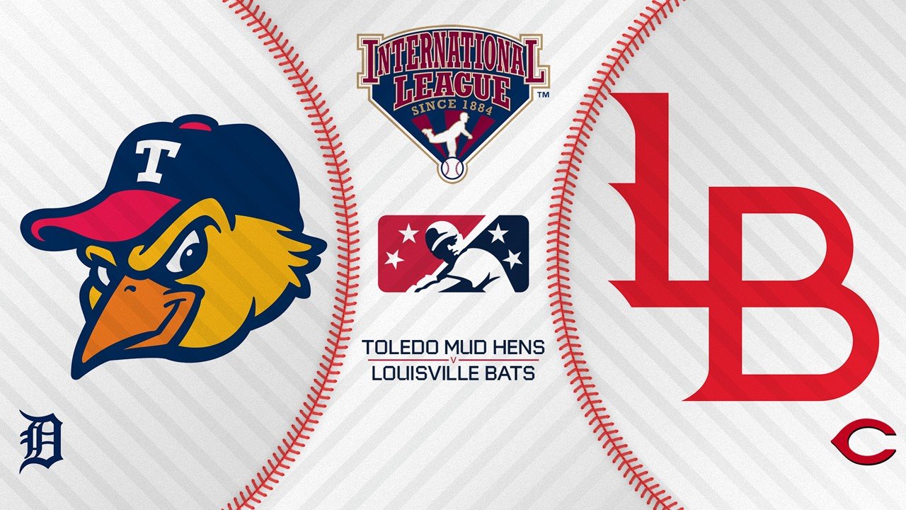 Toledo Mud Hens vs Louisville Bats poster Toledo Mud Hens vs Louisville Bats poster