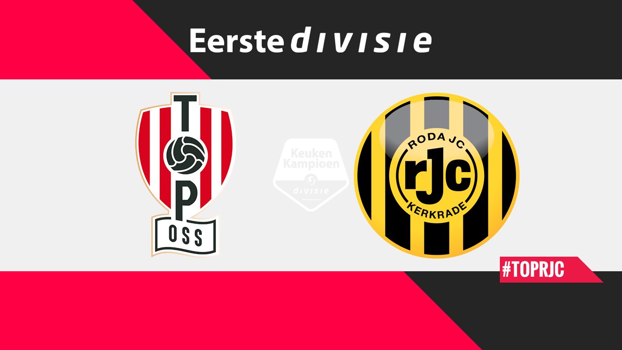 TOP Oss vs Roda JC poster TOP Oss vs Roda JC poster