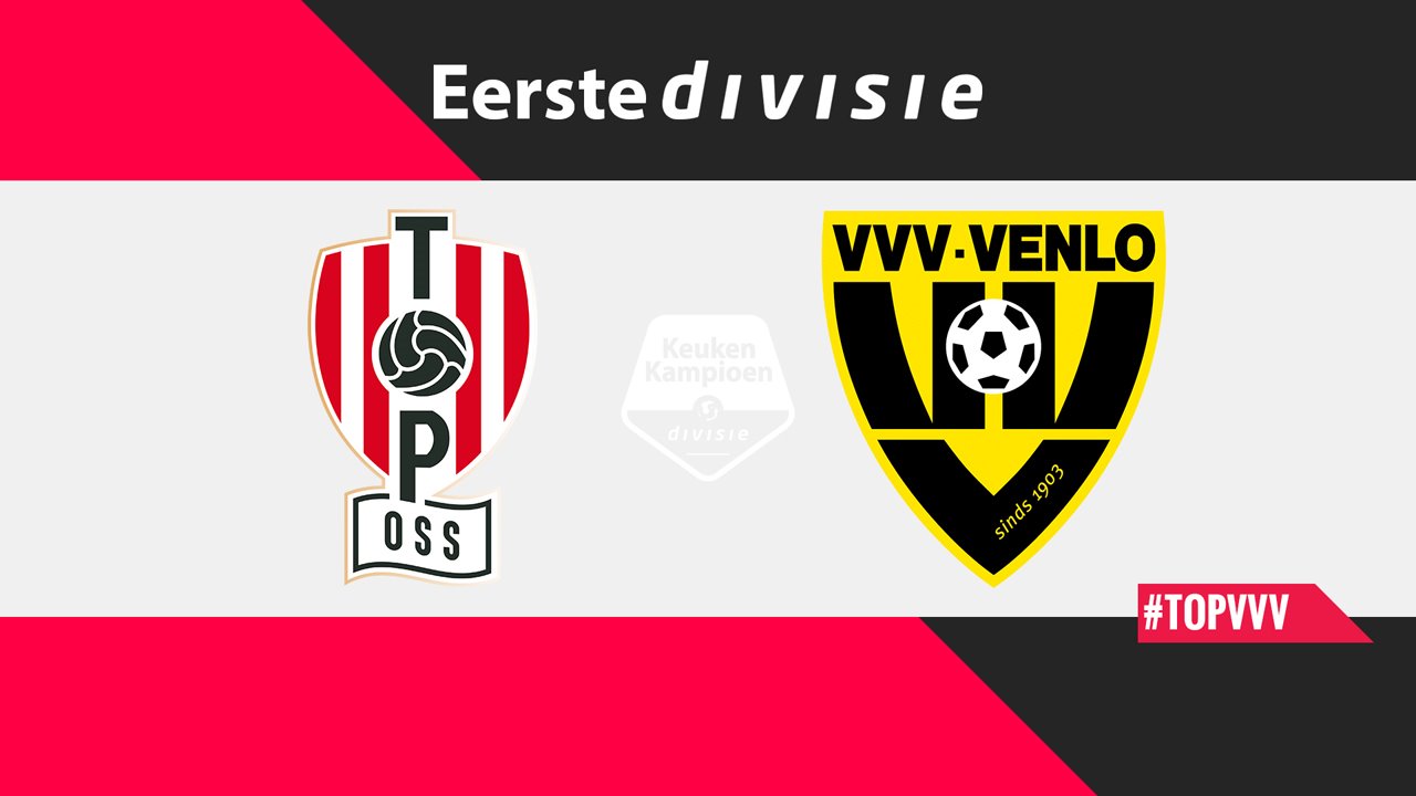 TOP Oss vs VVV-Venlo poster TOP Oss vs VVV-Venlo poster