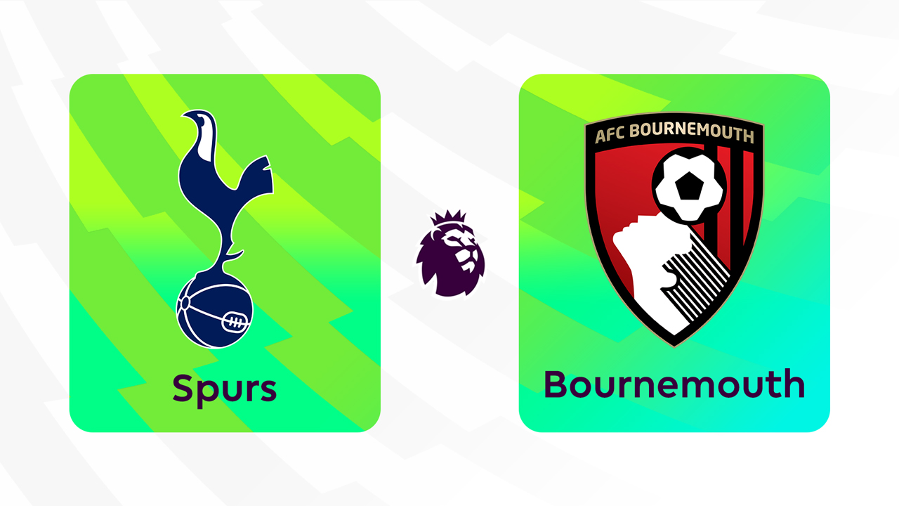 Tottenham Hotspur vs Bournemouth poster Tottenham Hotspur vs Bournemouth poster