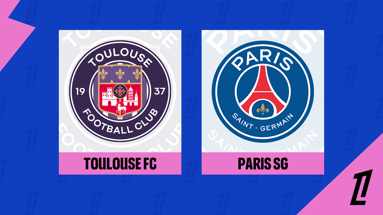 Toulouse vs Paris SG poster Toulouse vs Paris SG poster