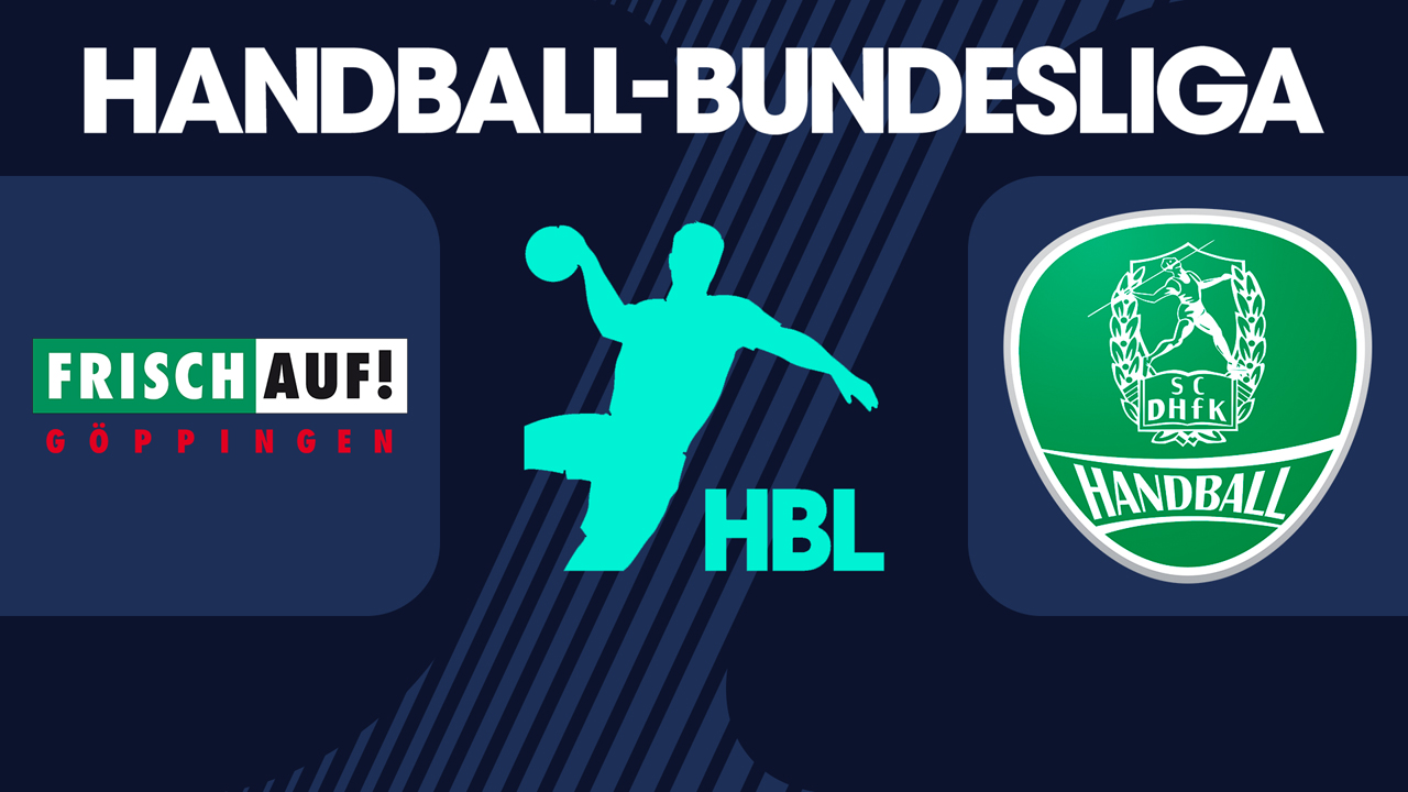 TPSG Frisch Auf Göppingen vs SC DHfK Leipzig poster