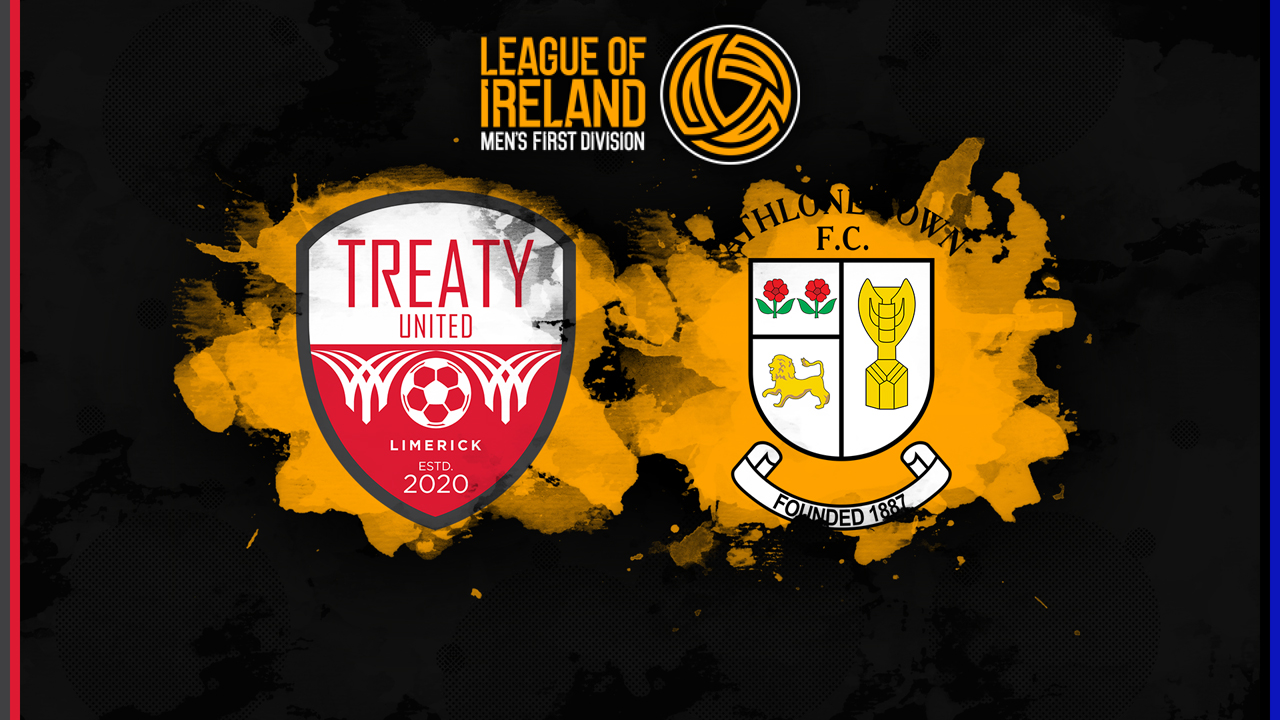 Treaty United vs Athlone Town poster Treaty United vs Athlone Town poster