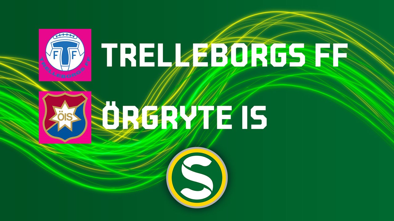 Trelleborgs FF vs Oergryte poster Trelleborgs FF vs Oergryte poster