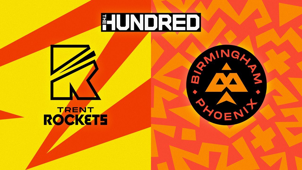 Trent Rockets vs Birmingham Phoenix poster Trent Rockets vs Birmingham Phoenix poster