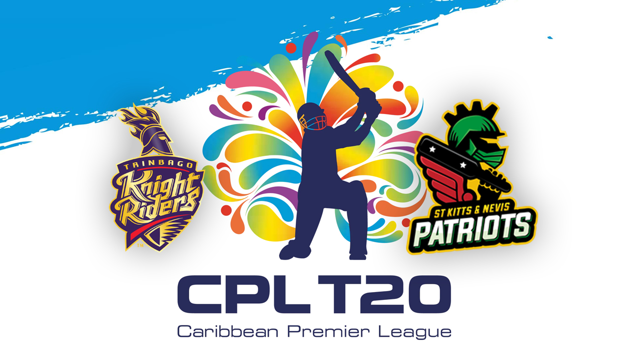 Trinbago Knight Riders vs St Kitts and Nevis Patriots poster Trinbago Knight Riders vs St Kitts and Nevis Patriots poster
