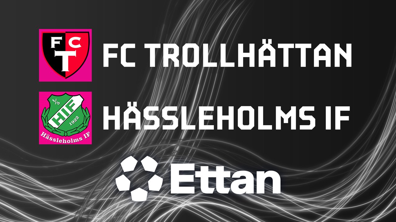 Trollhättan vs Hässleholms IF poster Trollhättan vs Hässleholms IF poster