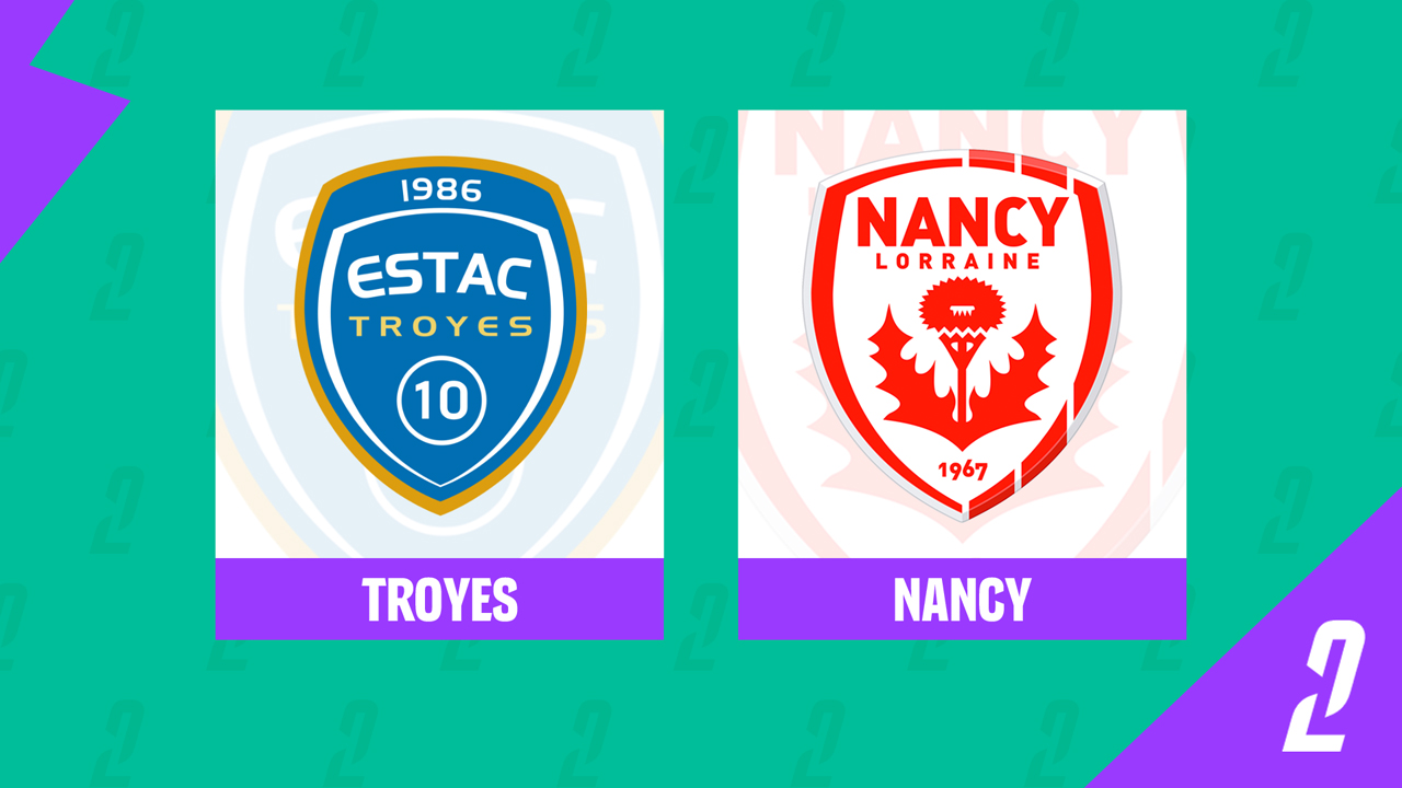Troyes vs Nancy Lorraine poster Troyes vs Nancy Lorraine poster