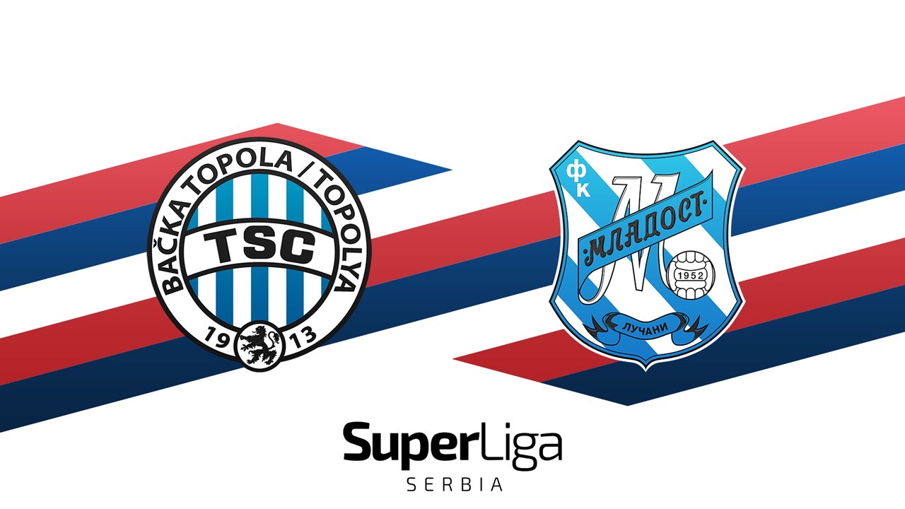 TSC Bačka Topola vs Mladost Lučani poster TSC Bačka Topola vs Mladost Lučani poster