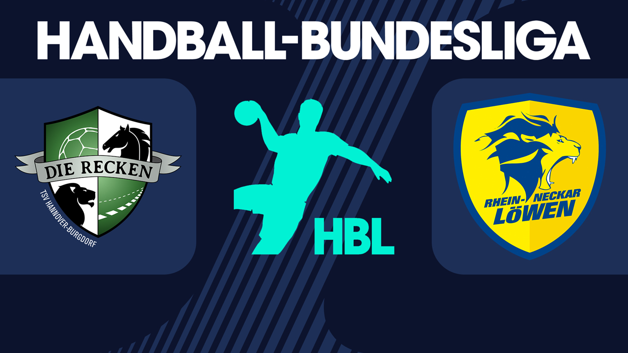 TSV Hannover-Burgdorf vs Rhein-Neckar Löwen poster TSV Hannover-Burgdorf vs Rhein-Neckar Löwen poster
