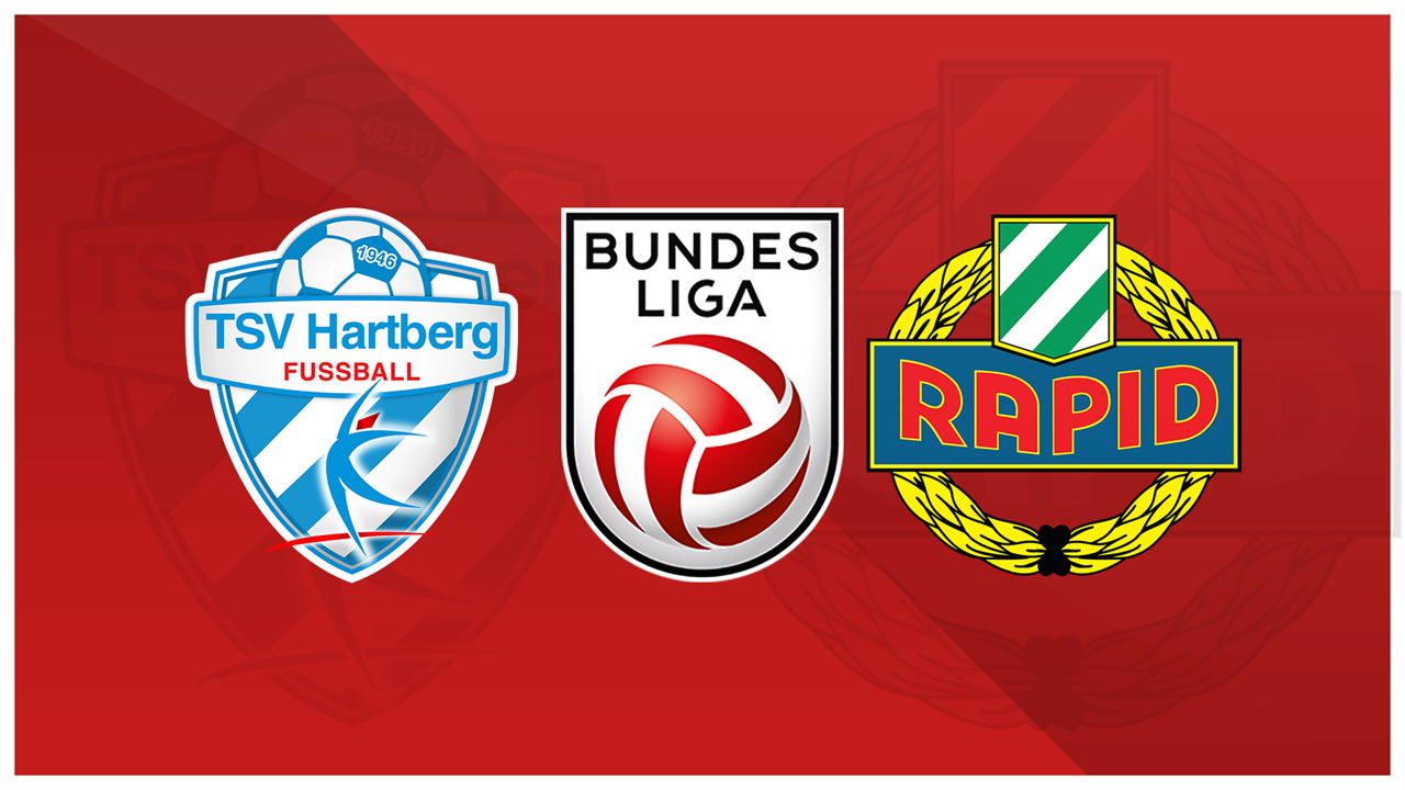 TSV Hartberg vs Rapid Vienna poster TSV Hartberg vs Rapid Vienna poster