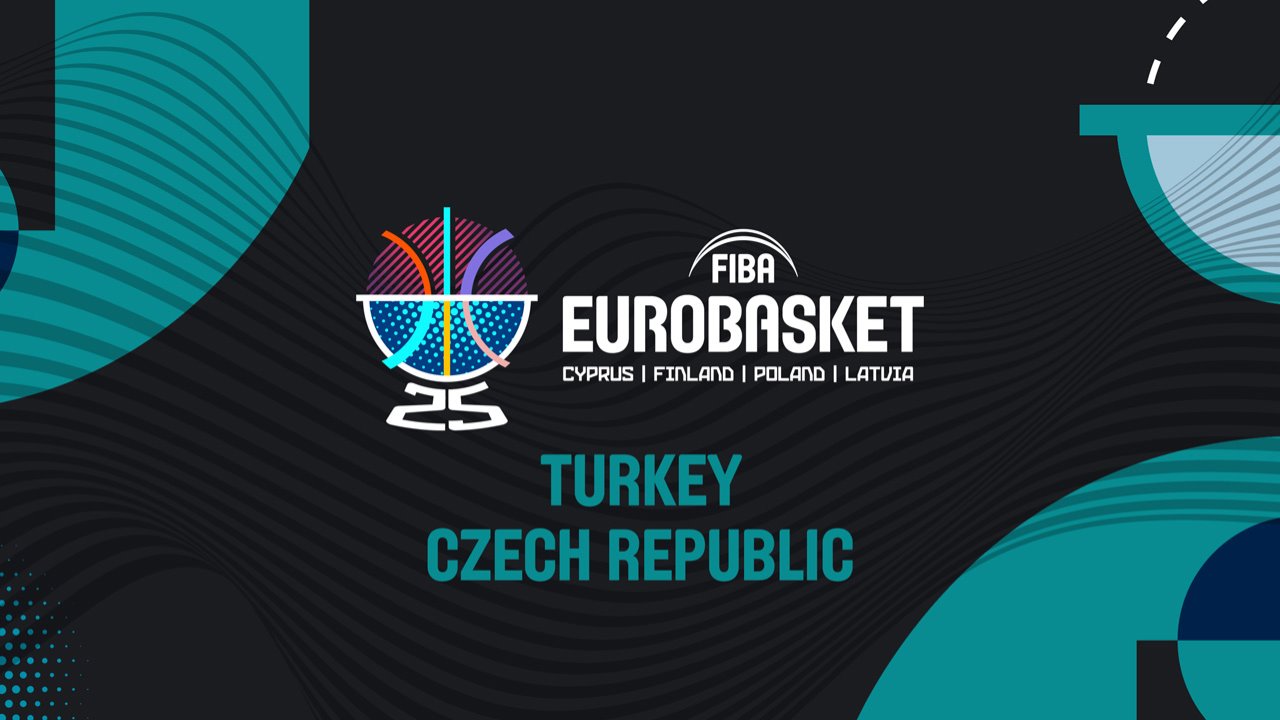 Turkey Basketball vs Czech Republic Basketball poster Turkey Basketball vs Czech Republic Basketball poster