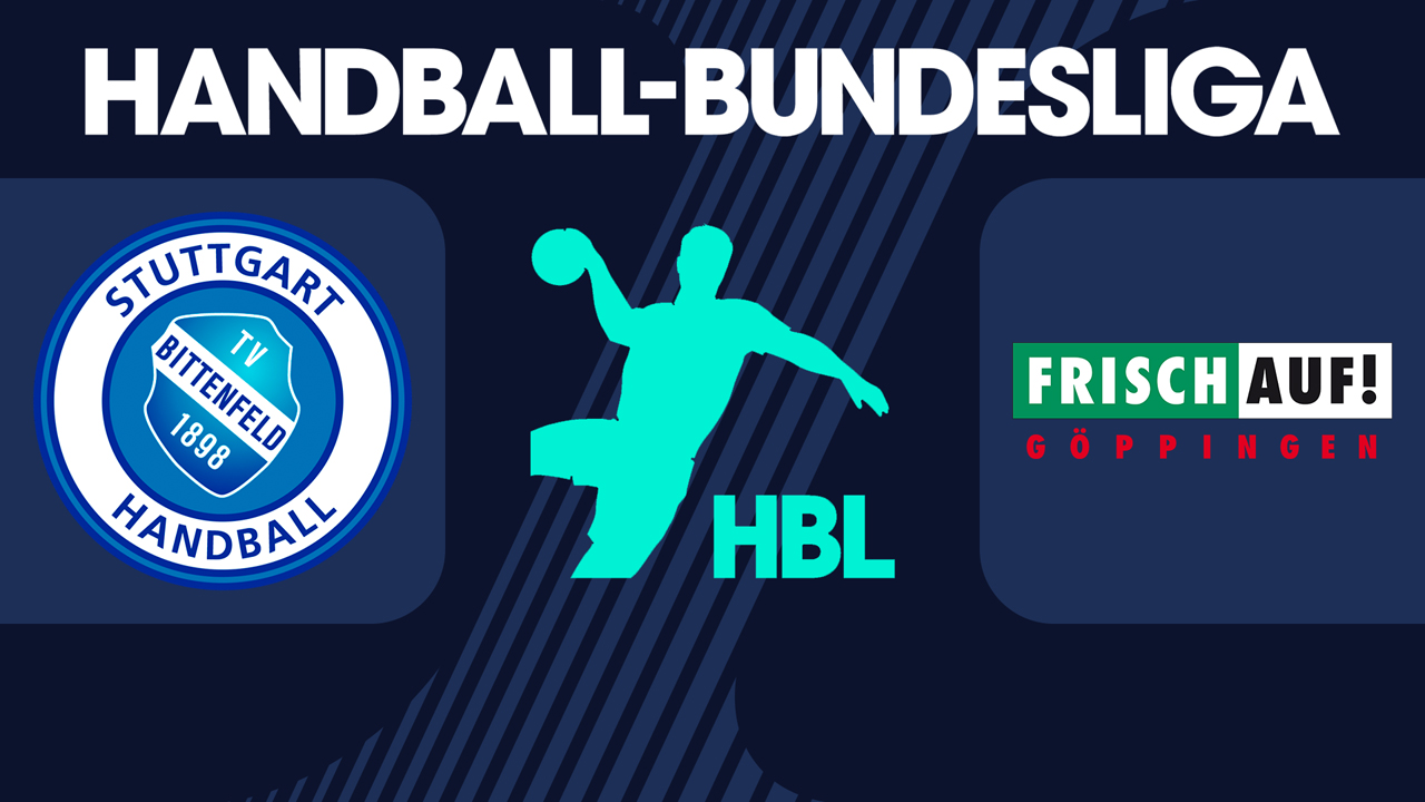 TVB 1898 Stuttgart vs TPSG Frisch Auf Göppingen poster