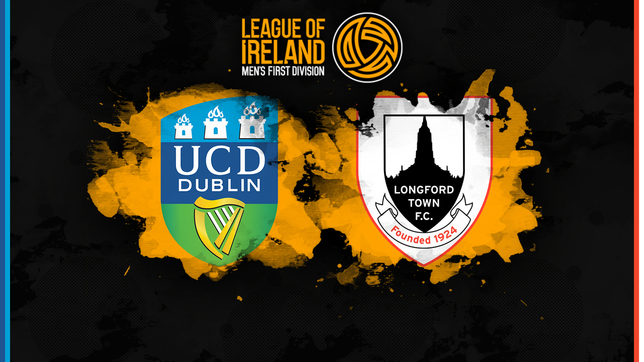 UCD vs Longford Town poster UCD vs Longford Town poster