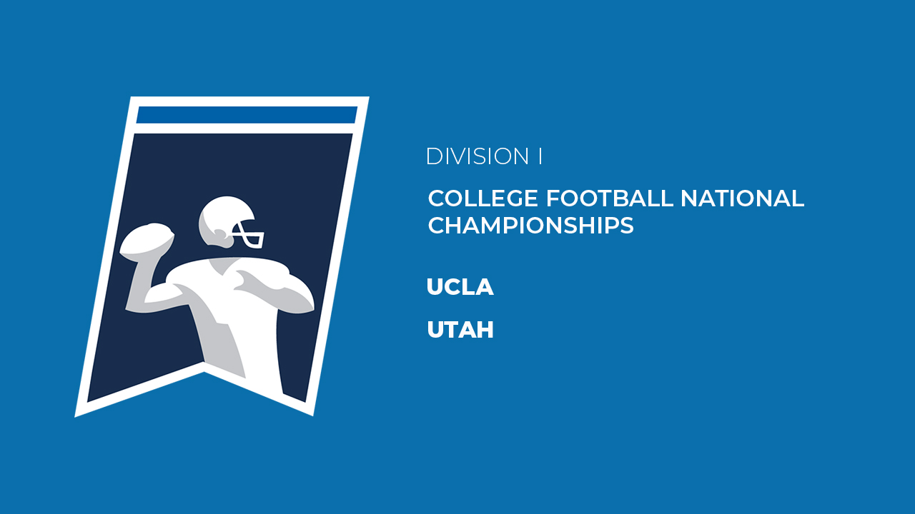 UCLA vs Utah poster UCLA vs Utah poster