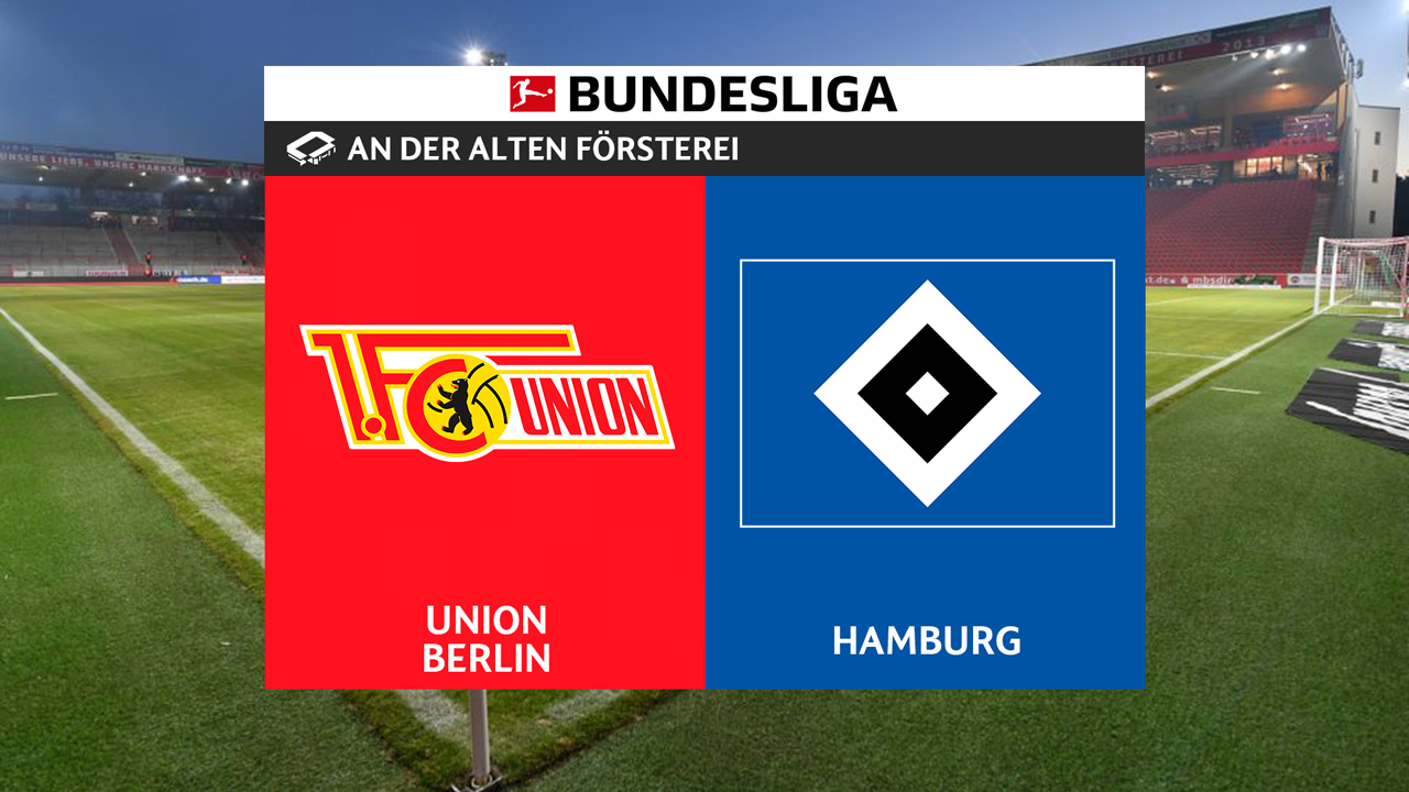 Union Berlin vs Hamburg poster