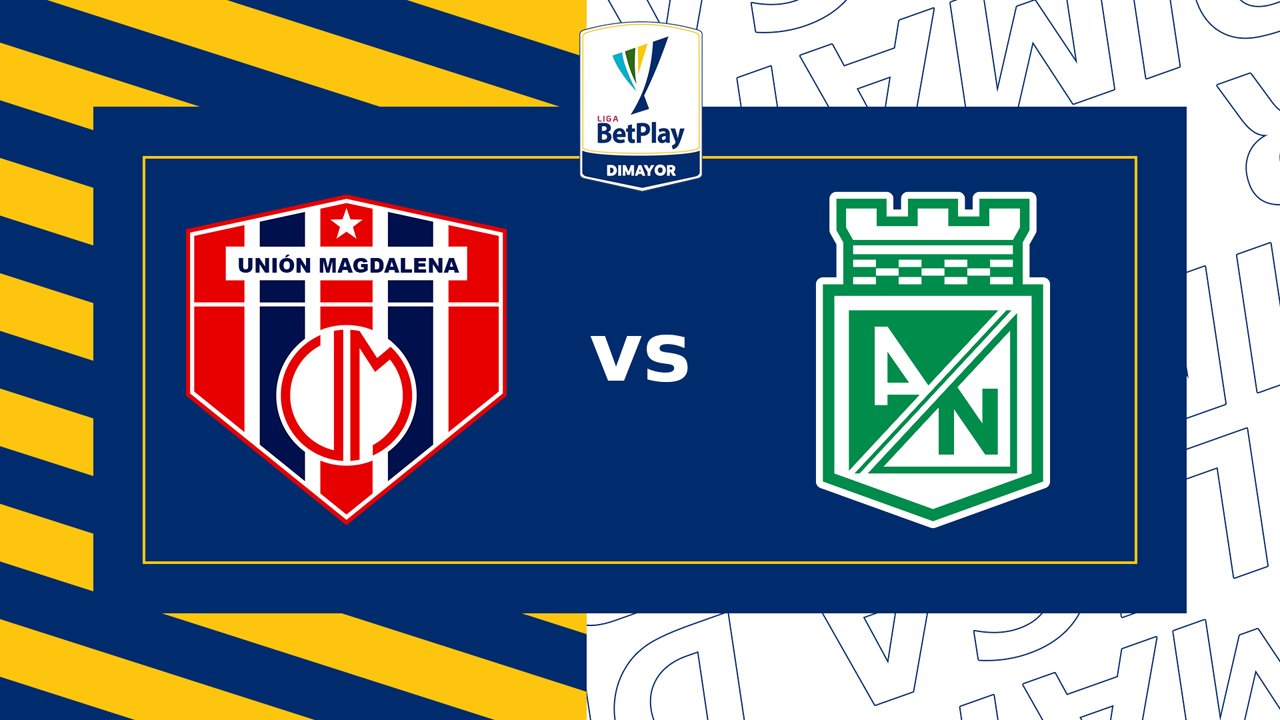 Unión Magdalena vs Atlético Nacional poster Unión Magdalena vs Atlético Nacional poster