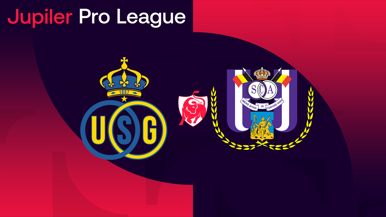 Union Saint-Gilloise vs Anderlecht poster Union Saint-Gilloise vs Anderlecht poster